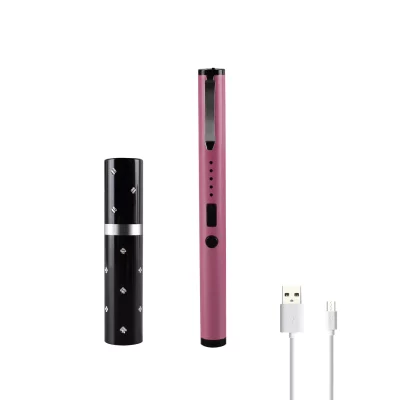 black lipstick Pink pen Stun Gun