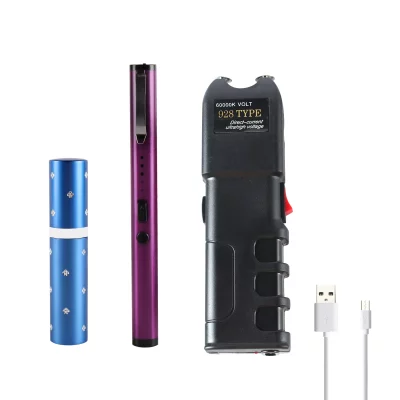 blue lipstick purple pen heavy Stun Gun