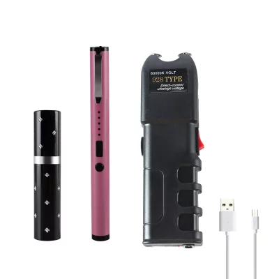 black lipstick Pink pen Mini Stun Gun black heavy Stun Gun