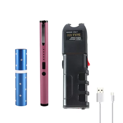 lipstick Pink pen heavy Stun Gun