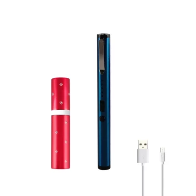 red lipstick blue pen Stun Gun