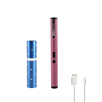 blue lipstick Pink pen Stun Gun