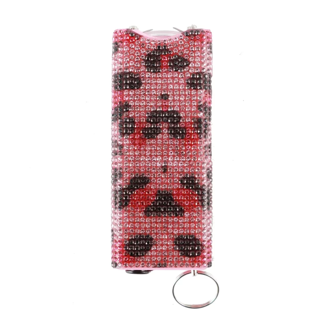 MagiUSA Jewelly Medium Stun Gun, Pink Leopard Print