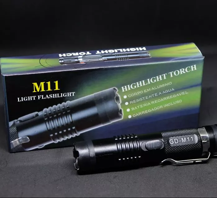 MagiUSA M11 Stun Flashlight for Self Defense – Compact Rechargeable Personal Safety Device