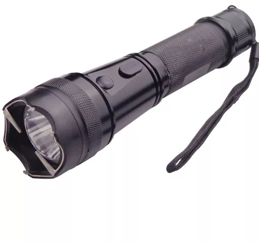 MMagiUSA TW-1109 Heavy Power Aluminium Taser Stun Gun with LED Flashlight – Rechargeable Personal Safety Device