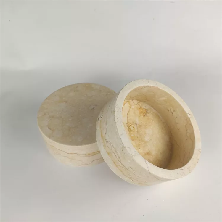 Beige Marble Pet Bowl, food bowl, water bowl, marble dog bowl, marble water bowl