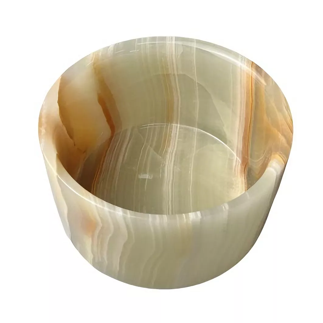 green onyx pet food bowls
