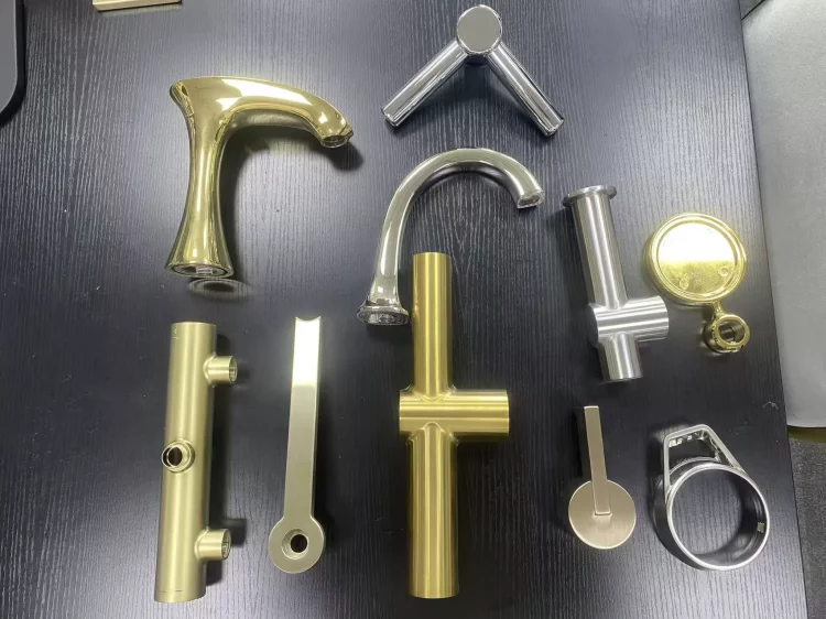 Custom Zamak 3 die cast parts with chrome plating manufactured by STICK INDUSTRY