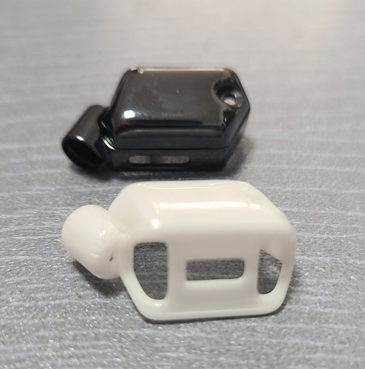 ceramic earphone case,ceramic earphone shell,ceramic earphone dial,ceramic earphone parts