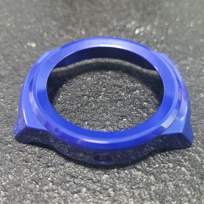 sapphire blue case,sapphire blue ceramic case,blue ceramic watch case