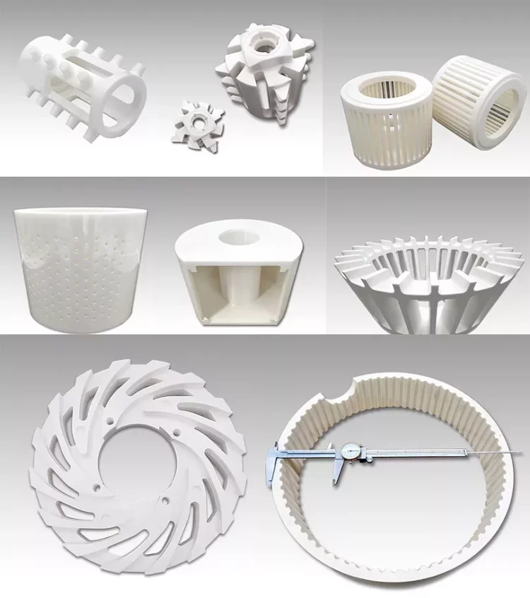 Industrial zirconia ceramic structural part
