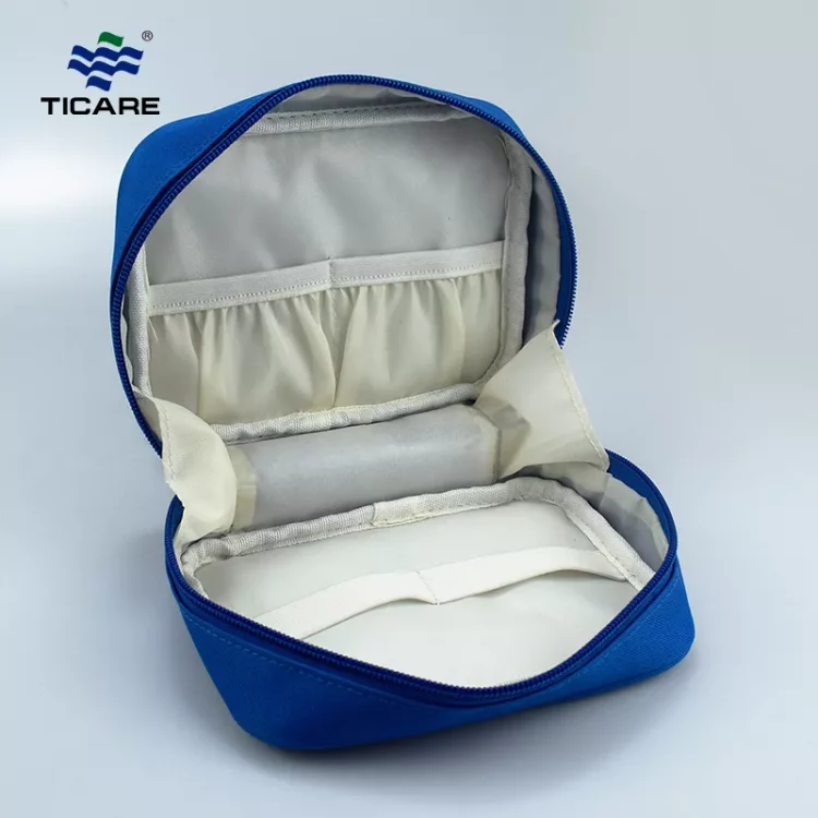 TICAREFAK Small Travel Size Home Band Aid Empty Medical Kit Bags