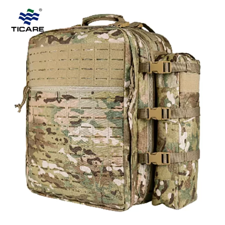 TICAREFAK Army 3 Day Assault Pack Molle Tactical Military Large Empty Backpack