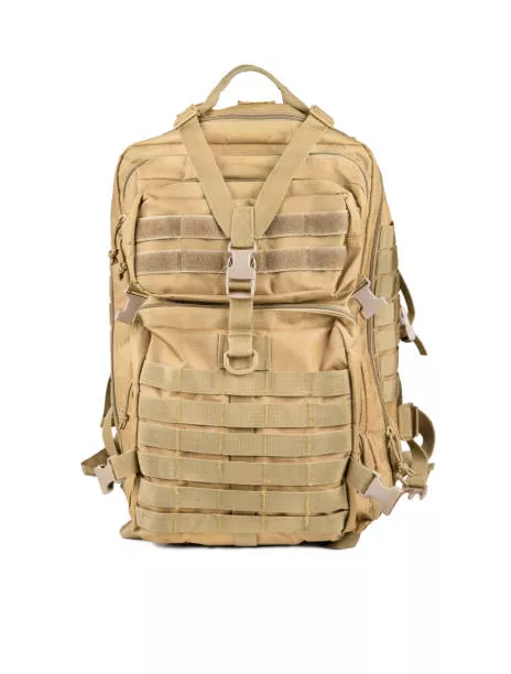 Khaki Tactical First Aid Kit Backpack – Military-Grade 49L Medical Bag | Heavy-Duty Oxford Cloth for Outdoor, Survival & EMS Use