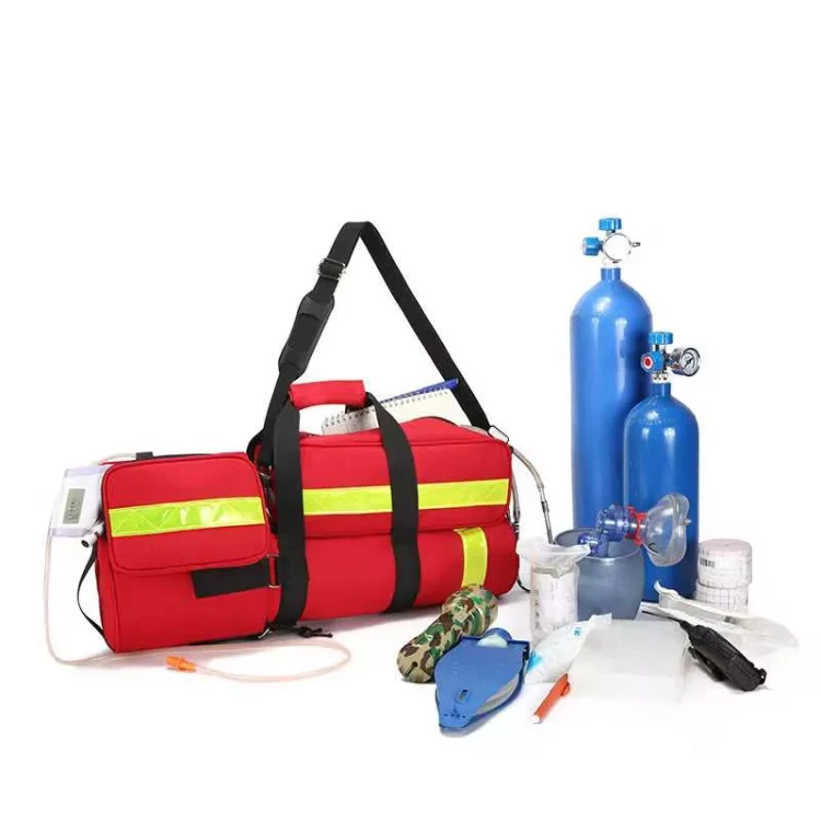 Firefighter Oxygen Cylinder Bag – Waterproof Emergency Oxygen Tank Storage for Medical & Rescue Operations