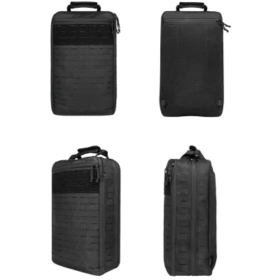 Offshore tactical trauma kit secured inside a vessel safety compartment for rapid deployment