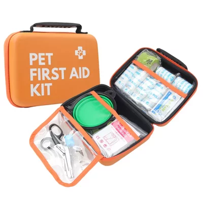 Pet Travel First Aid Kit for On-the-Go Emergencies