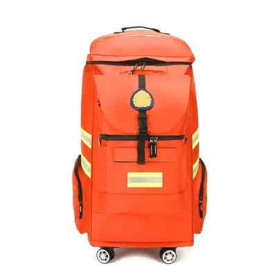 professional firefighter medical response backpack for EMS and disaster relief