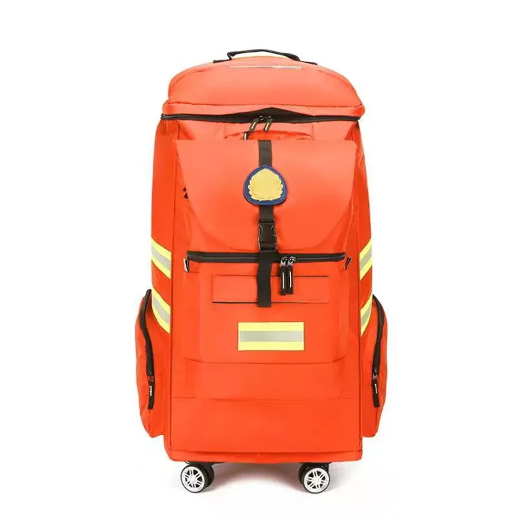 professional firefighter medical response backpack for EMS and disaster relief