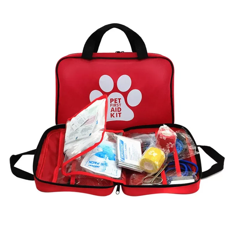 Professional Pet First Aid Kit for Breeders, Shelters & Caregivers
