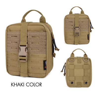 tactical adventure medical kit durable nylon pouch