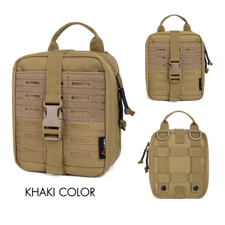 tactical adventure medical kit durable nylon pouch