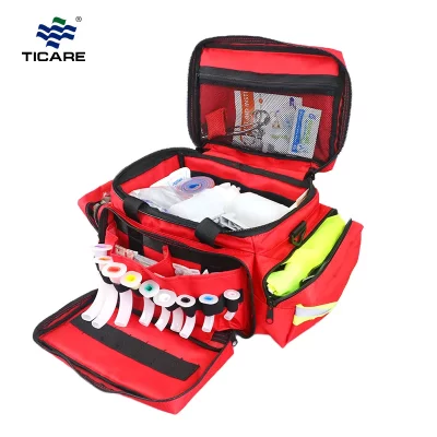 tactical airway kit durable nylon pouch with organized compartments