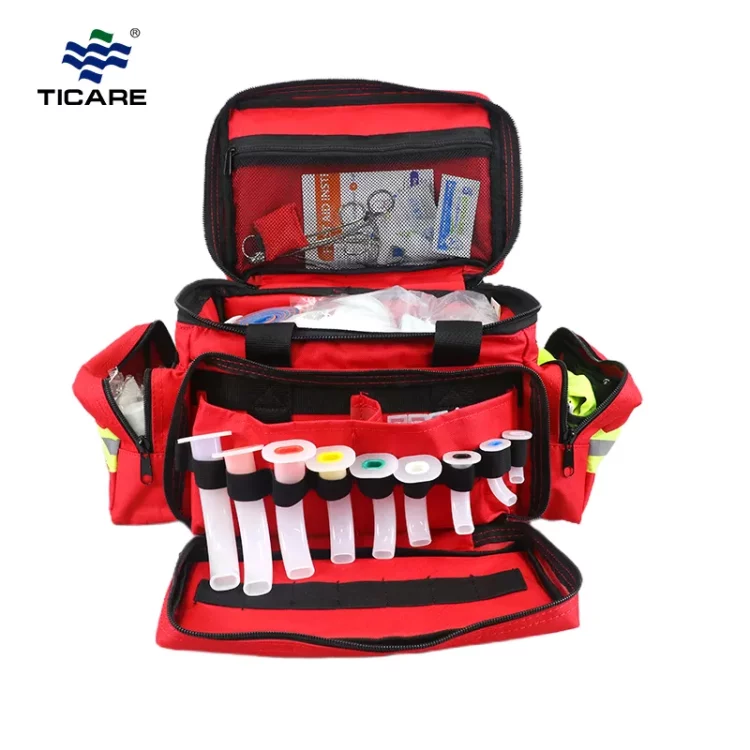 tactical airway kit showing airway management medical tools