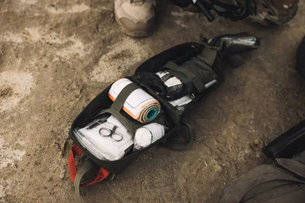 IFAK Personal Tactical First Aid Kit with tactical trauma supplies