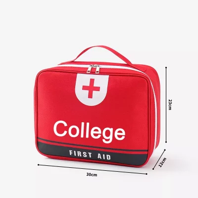 College first aid kit available in large and medium size options