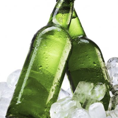 330ml green glass beer bottle 01