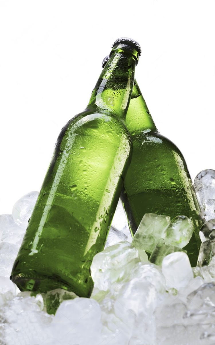 330ml green glass beer bottle 01