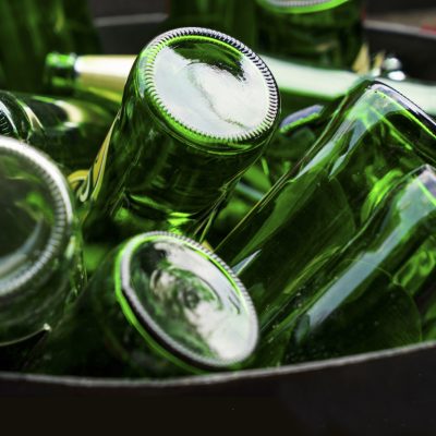 330ml green glass beer bottle 23