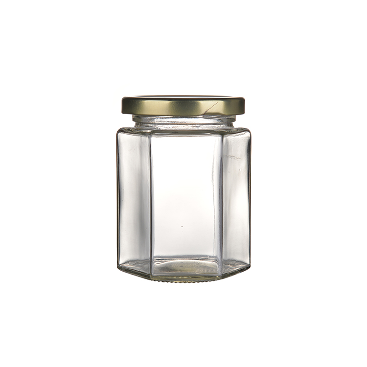 200ml square food glass jars