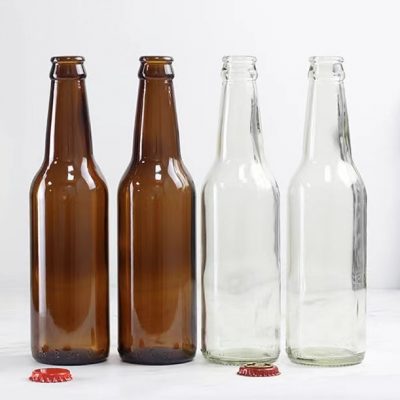 Factory Customized 330ml glass beer bottles