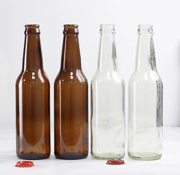 Factory Customized 330ml glass beer bottles