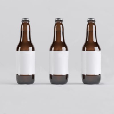 amber glass beer bottles 01
