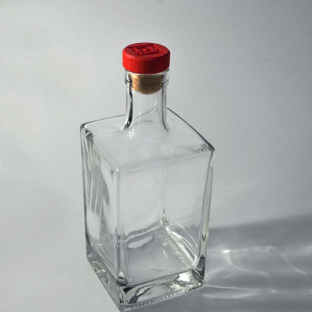 square 750ml whisky glass bottle 04