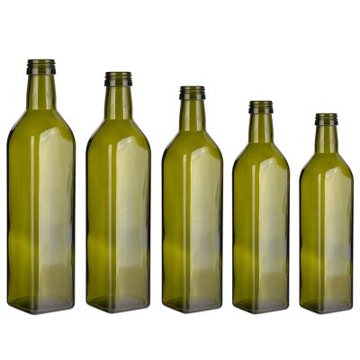250ml green Olive Oil Glass Bottle