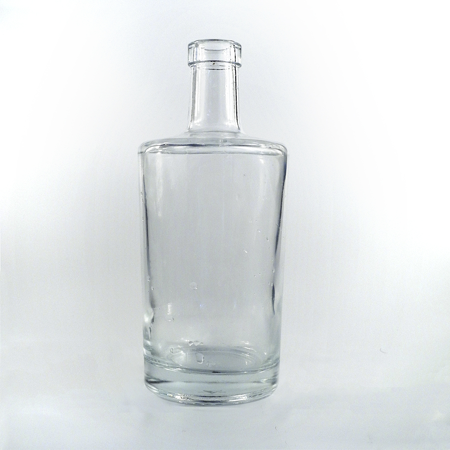 500ml cylindrical whiskey bottle