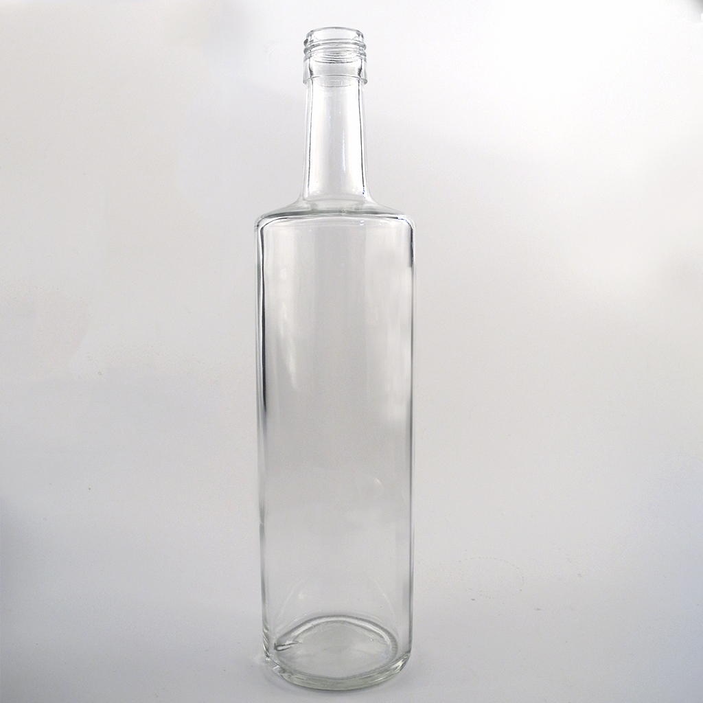 750ml clear glass whisky  bottle 03