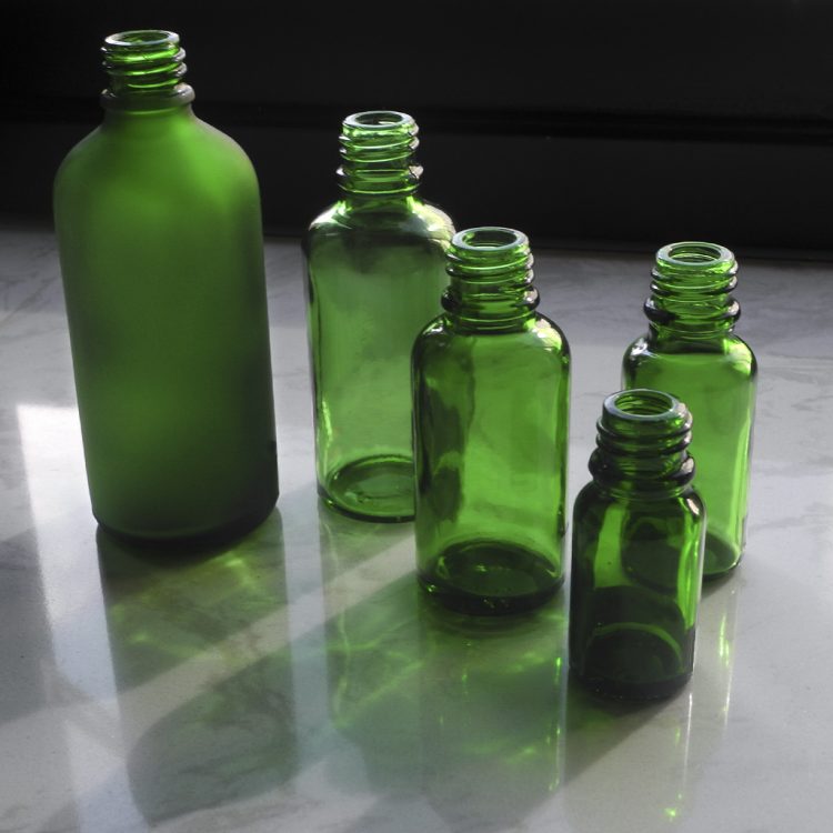 50ml green Essential Oil  Dropper Bottle