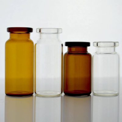 Wide Mouth Glass Medical Packaging Bottles