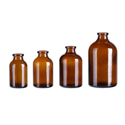 100ml amber Borosilicate Glass Vial botle