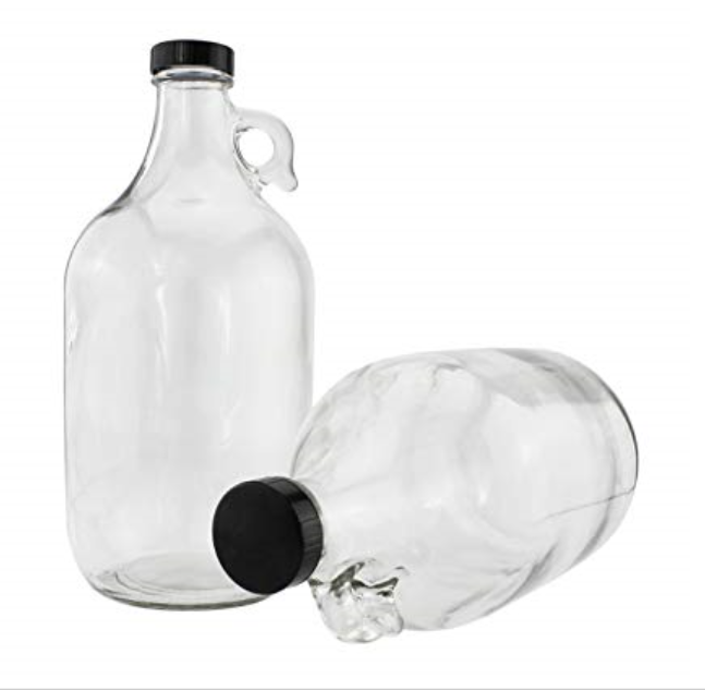 1L clear Beer Growler Bottle