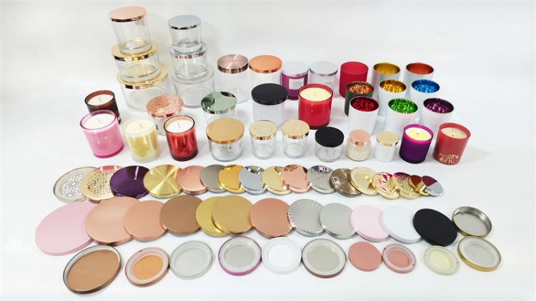 Metal  Flat food Jars Lid