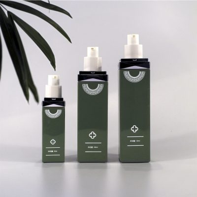 pump spray glass cosmetic bottle 003