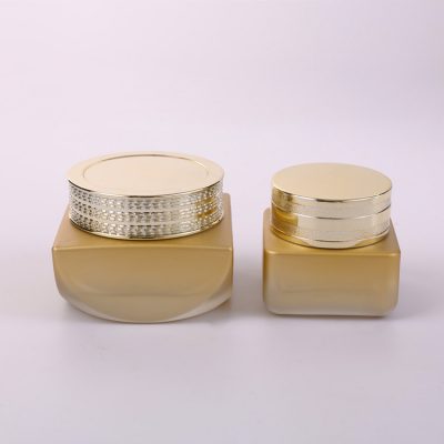 upc face cream glass jar,