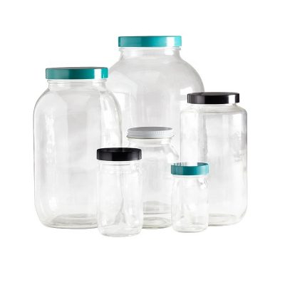 Wide Mouth Food Glass Jars