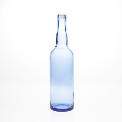 330ml light blue  beer bottle